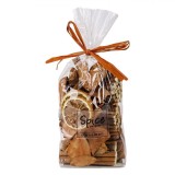 Potpourri Decorativ Spice, Model Fructe Uscate, Aromă Scorțișoară, Capacitate 140g, Oem