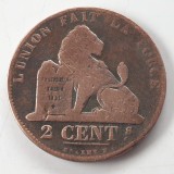 Belgia 2 centimes 1863 Leopold l