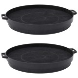 VidaXL Filtre cu cărbune pentru hotă de bucătărie, 2 buc., 210 mm