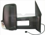 Bz sprntr 906 2009-on mirror rh elec w/blinker long arm convex heat (also fit)