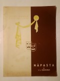 Caiet program Năpasta, de I. L. Caragiale (Teatrul Național, stagiunea 1960-1961, regie Miron Niculescu)
