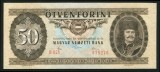 T837 UNGARIA BANCNOTA DE 50 FORINT 1980 NECIRCULATA UNC