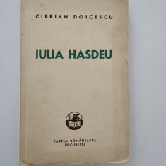 Carte veche 1941 Ciprian Doicescu Iulia Hasdeu