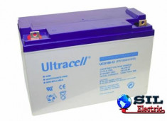 Acumulator plumb acid cu gel Ultracell 12V 100AH foto