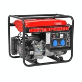 Cumpara ieftin Generator de Curent 7 CP, 3000 W, 7 CP (Benzina), AVR, 1priza 12V + 2 prize 220 V - Hecht 3300