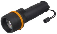 Lanterna cu Protectie Cauciuc si 3 Leduri - 660037 foto