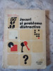 JOCURI ȘI PROBLEME DISTRACTIVE - CLAUDIU VODA, 1977