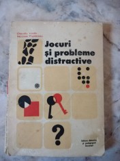JOCURI ?I PROBLEME DISTRACTIVE - CLAUDIU VODA, 1977 foto
