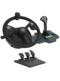 Volan Hori Farming Full Size Steering Control Panel &amp; Pedals Windows 11 10 PC