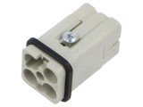 Conector ILME HDC CQ4M 03/2 Insert Contact Tată 3 Poli 40A 600V