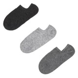 Sosete Scurte Sport 3 Nuante de Gri pentru Femei - 3 perechi