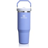 Stanley IceFlow&trade; Flip Straw Tumbler sticlă inoxidabilă pentru apă Hydrangea 890 ml