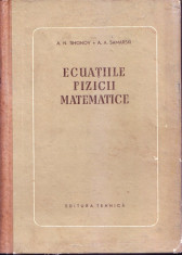 Ecuatiile fizicii matematice - Samarski- Tihonov foto