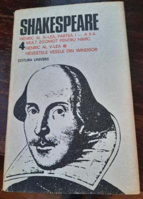 Opere, Shakespeare, vol. IV și V foto