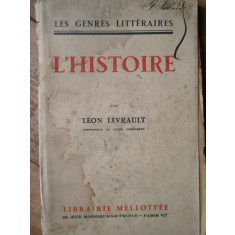 L&#039;histoire - Leon Levrault ,308306