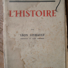 L'histoire - Leon Levrault ,308306