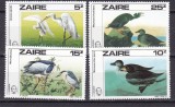 Zair 1985 fauna pasari MI 904-907 MNH