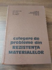 Rezistenta materialelor * culegere de probleme*