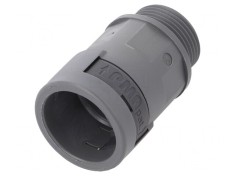Conectori finali drepți metrici poliamidă 6