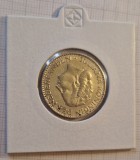 41 Netherlands, Olanda 1 Gulden 1956, KM#184, argint, JULIANA