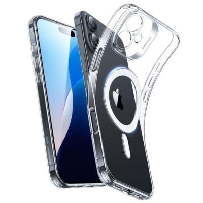 Husa pentru iPhone 16 - ESR Zero HaloLock - Clear foto