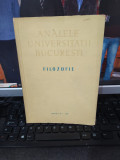 Analele Universității București, Filozofie, anul XXI nr. 1, 1972, Zeletin, 003