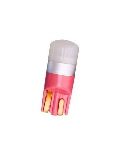 Led auto T10 (W5W) Roz, Canbus, rezistent la apa, 1 SMD