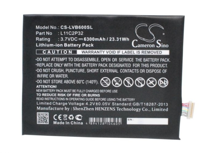 3,7V-6300MAH ACUMULATOR LI-POLIMER =&gt; TABLETA LENOVO COM