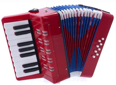 Acordeon pentru copii 17 clape si 8 butoane de bass UC-104 foto