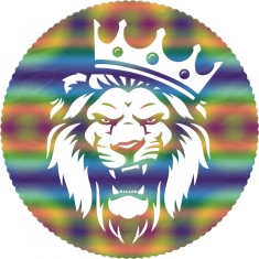 Sticker King Lion