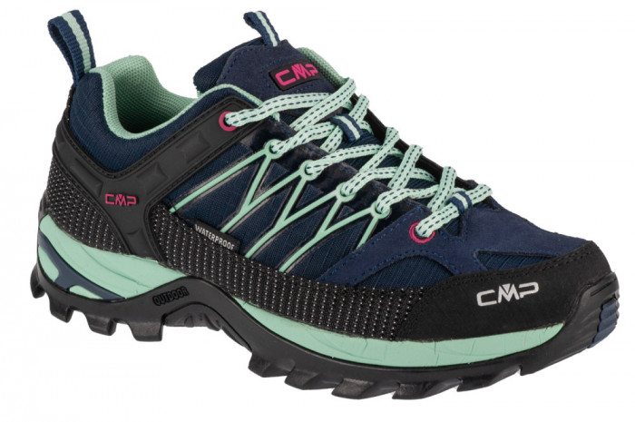 Pantofi de trekking CMP Rigel Low Wmn WP 3Q54456-62MN albastru marin