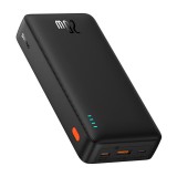 POWER BANK Baseus Airpow, 20000mAh, 20W, 1 x USB; 1 x USB Type-C input/output, total 3A, include cablu USB la USB Type-C de 50cm, negru, &quot;P10022804113