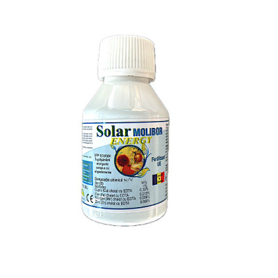 Solar Molibor Energy 100 ml, ingrasamant foliar pe baza de Bor, Solarex (vita de vie, legume, capsuni, floarea soarelui, porumb, rapita), ajuta la inf foto