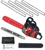 Cumpara ieftin 8.5CP *4 LANTURI* PACHET Drujba benzina 58cc, 8.5cp, 10.000rpm, 400mm, MOTOYAMA JAPAN EasyStart New Generation CMP1312R