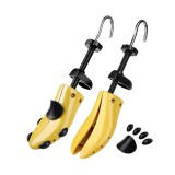 Set 2 Sanuri Reglabile, Minetgnon&reg;, Calapoade/Sanuri, Pentru Largit si Alungit Pantofi, ABS, 39-43EU, Galben