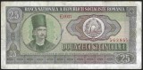 ROMANIA 25 LEI 1966 [6] P - 95