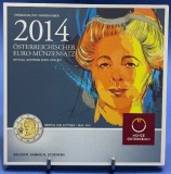 AUSTRIA 2014 - Set monetarie 1 cent-2 euro -folder/ BU, Europa