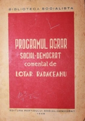 PROGRAMUL AGRAR SOCIAL - DEMOCRAT foto