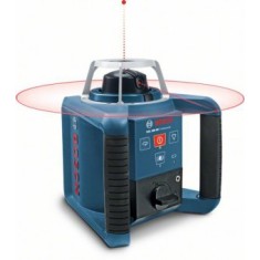 Bosch GRL 300 HV+LR1+RC1+WM4 Set nivela laser rotativa, 60m, receptor 300m, precizie 0.1 mm/m - 3165140578714