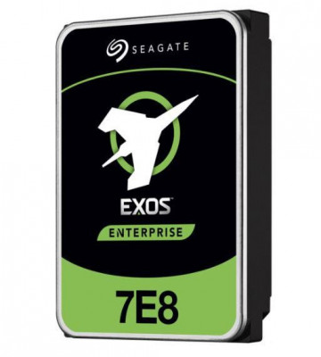 Hdd seagate exos enterprise 8tb sata 7200rpm 256mb cache max transfer rate: 215mb/s foto