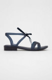 Melissa sandale MELISSA OPHELIA LOW + JASON WU AD femei, culoarea albastru marin, M.33434.51900