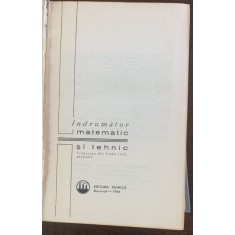 Indrumator matematic si tehnic