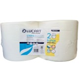 Cumpara ieftin Set 2 role Industriale, prosop din hartie, Lucart Strong Multiuse, 2 X 1400 gr