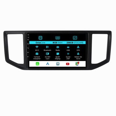 Navigatie Dedicata Volkswagen Crafter (2017 - 2021), 10Inch, 8Gb Ram, 256Gb Stocare, Carplay foto