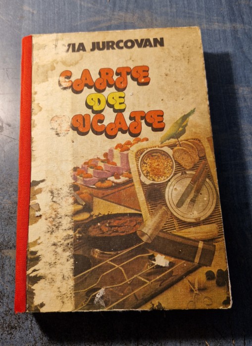 Carte de bucate Silvia Jurcovan 1983