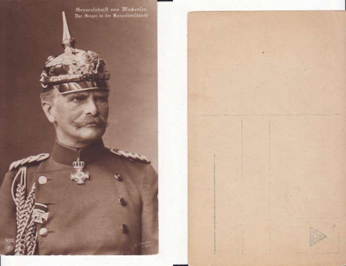 Mackensen - rara- WWI- militara WK1