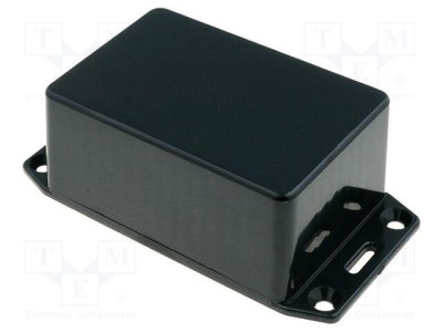 Carcasă universală HAMMOND ABS neagră IP54 56mm x 85mm x 39mm 1591 foto
