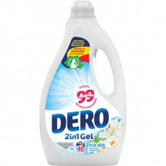 Detergent automat lichid Dero 2in1 Iris Alb, 2L, 40 spalari foto