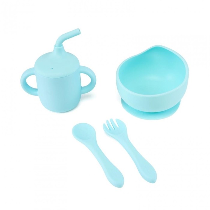 Set 4 piese din siliconblue