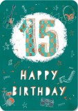 Felicitare - 15th Birthday - Baieti | Ling Design